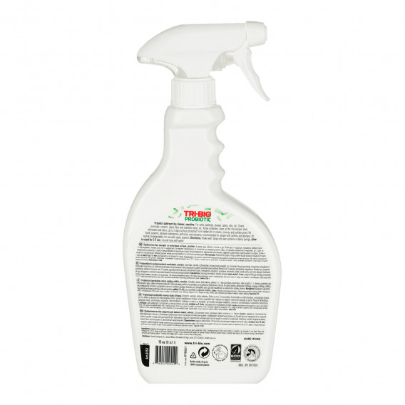 TRI-BIO Пробиотичен еко почистващ препарат за баня, 420 мл. Tri-Bio 342352 2