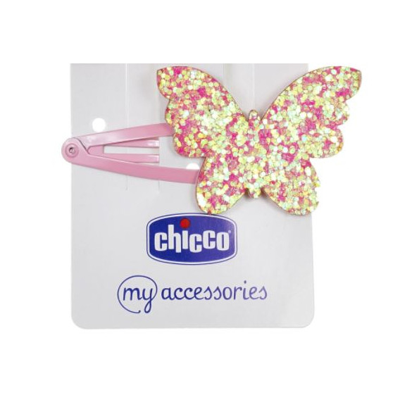 Фиби пеперуди с брокатено покритие, розови Chicco 342385 2