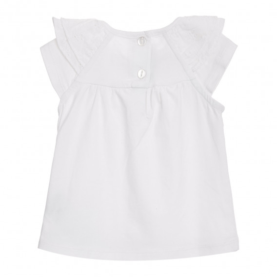 Памучна блуза без ръкав за бебе Chicco 342470 4