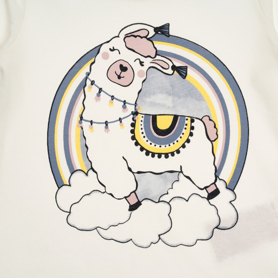 Комплект памучни блузи с дълъг ръкав за бебе, многоцветен Name it 342594 3