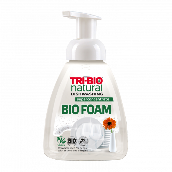 TRI-BIO Natural еко пяна за миене на съдове, 300 мл. Tri-Bio 342681 