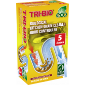 TRI-BIO еко препарат за кухненска канализация, 5 дози Tri-Bio 342684 