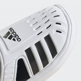 Аква сандали с три ленти, бели Adidas 342691 6