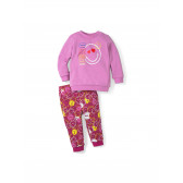 Комплект суитшърт и панталон Minicat Crew Jogger за бебе, розов Puma 342728 