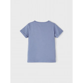Тениска с щампа New York, синя Name it 342908 3