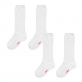 Комплект от два чифта чорапи бели Chicco 343021 