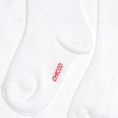 Комплект от два чифта чорапи бели Chicco 343022 2