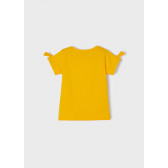 Тениска с щампа Тигър, жълта Mayoral 343244 2