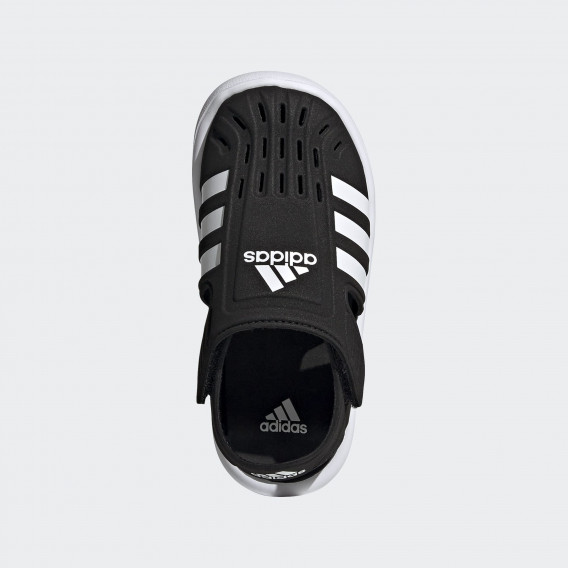 Аква сандали с лого, черни Adidas 343380 2