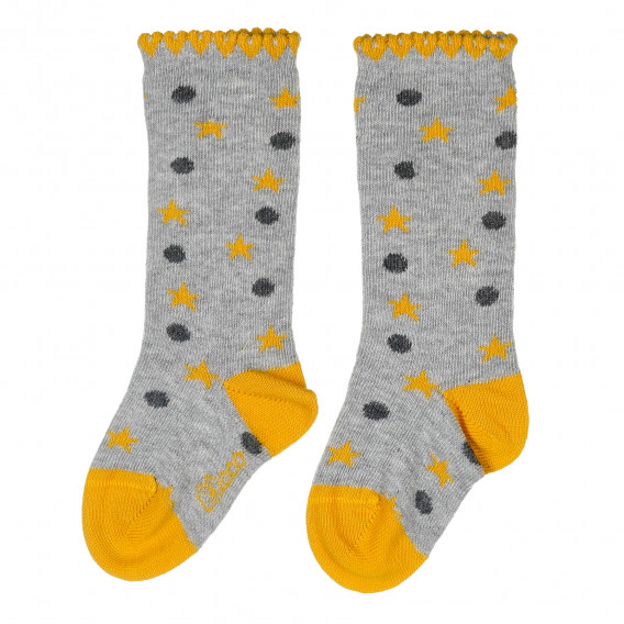 Комплект от 2 броя 3/4 чорапи за бебе Chicco 343434 4