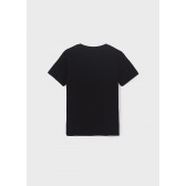 Тениска с лентикулярен принт, черна Mayoral 343510 3