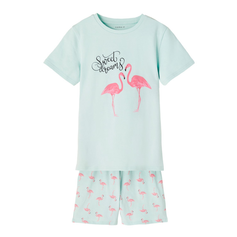 Пижама от две части Flamingo, многоцветна  343625