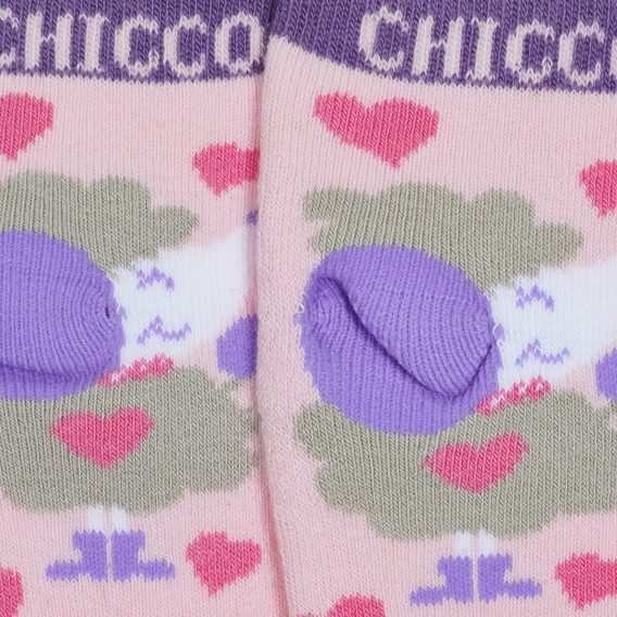 Чорапи за бебе за момиче многоцветни Chicco 343787 2