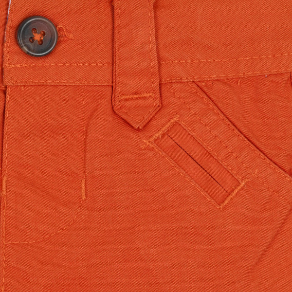 Памучен панталон за бебе за момче оранжев Tape a l'oeil 343813 2