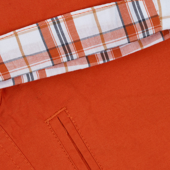 Памучен панталон за бебе за момче оранжев Tape a l'oeil 343814 3