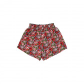Къси панталони с принт на цветя, многоцветни Boboli 343901 2