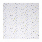 Муселинова пелена с цветен принт, цвят: Бял Tuc Tuc 34401 