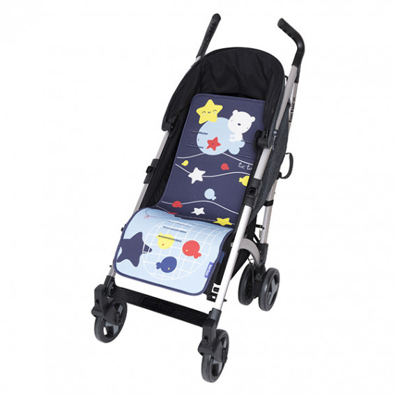Универсална мека подложка за бебешка количка, цвят: Син Tuc Tuc 34411 2
