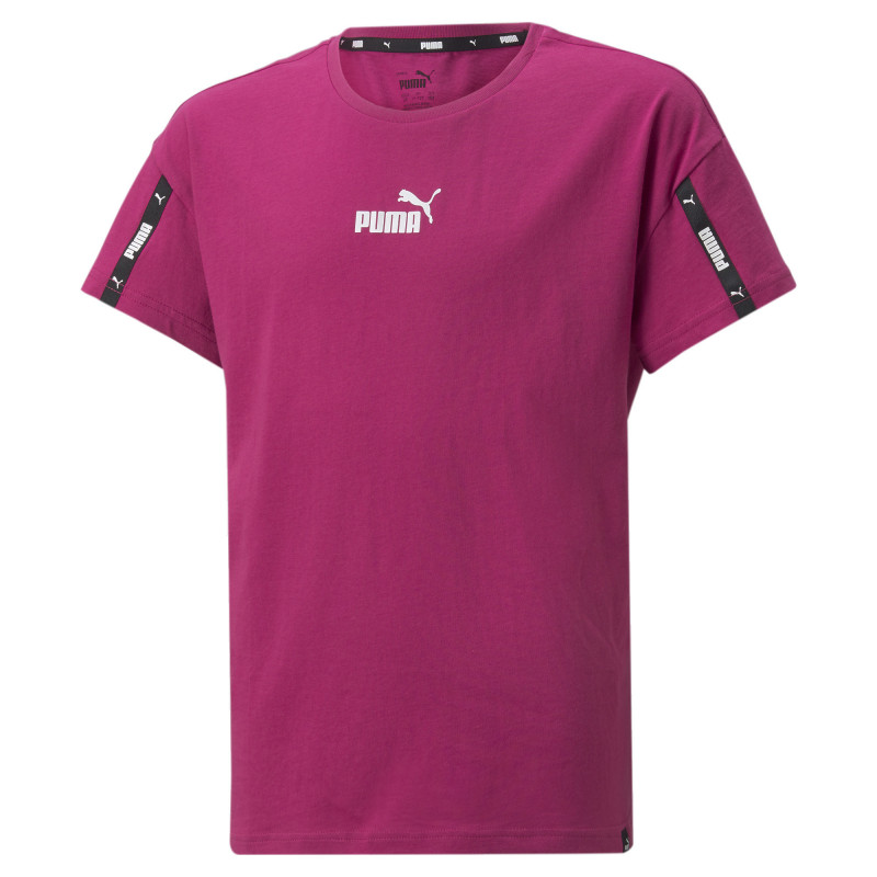 Памучна тениска с логото на бранда и апликация, розова  344168