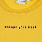 Суитшърт Escape your mind, жълт Name it 344486 2
