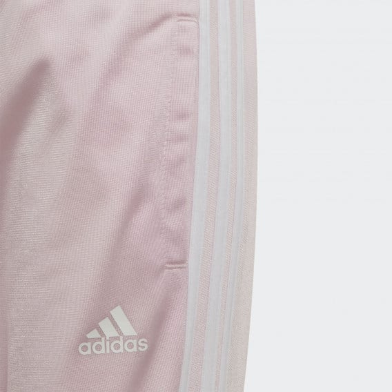 Анцунг от сатенирана материя, розов Adidas 344526 6