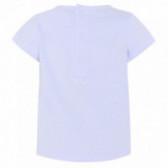 Памучна блуза с къс ръкав за момиче, с многоцветен принт Tuc Tuc 34468 2