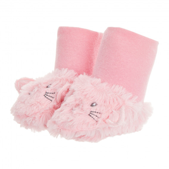 Комплект одеялце и чорапки Зайче от флийс полар Chicco 345043 5