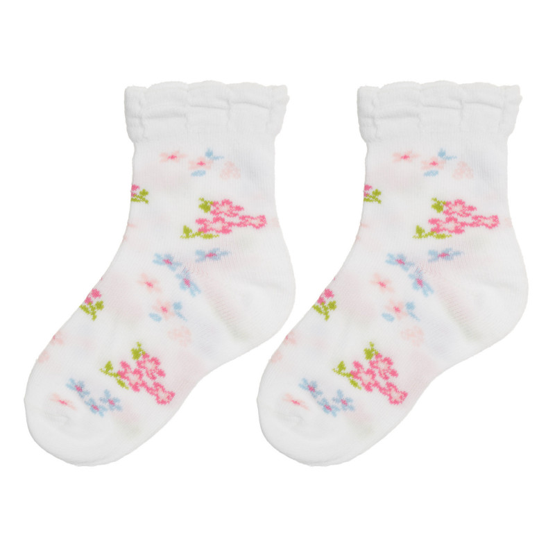 Чорапи с флорален принт  345190