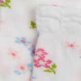 Чорапи с флорален принт Chicco 345191 2