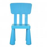 Детско столче с облегалка, синьо, 30x30xh67см Horecano Kids 345261 2