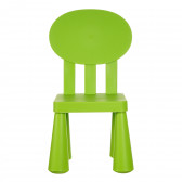 Детско столче с овална облегалка, зелено, 30x30xh67см Horecano Kids 345268 3
