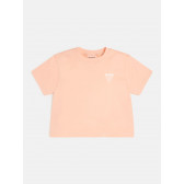 Къса тениска, оранжева Guess 345411 