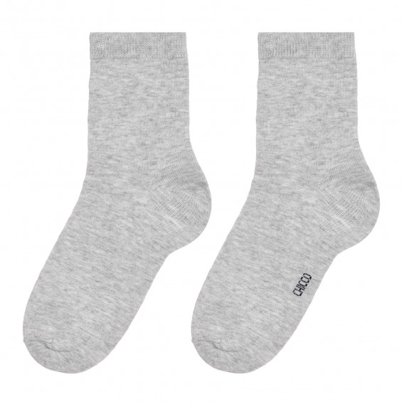 Комплект от два чифта чорапи, сиви Chicco 345429 3