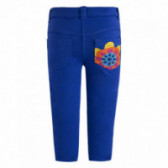 Панталон за момиче декориран с цветни бродирани цветя Tuc Tuc 34561 2