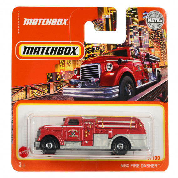 Метална количка NBX Fire Dasher Matchbox 345690 