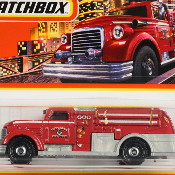 Метална количка NBX Fire Dasher Matchbox 345691 2