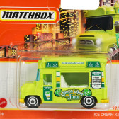 Метална количка Ice Cream King, зелена Matchbox 345697 2