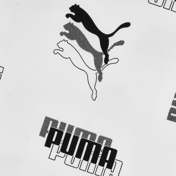 Памучна тениска Power с щампа логото на бранда, черна Puma 345846 2