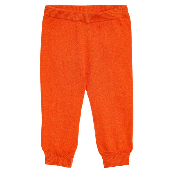 Втален панталон с рипсен ластик, оранжев Chicco 346623 