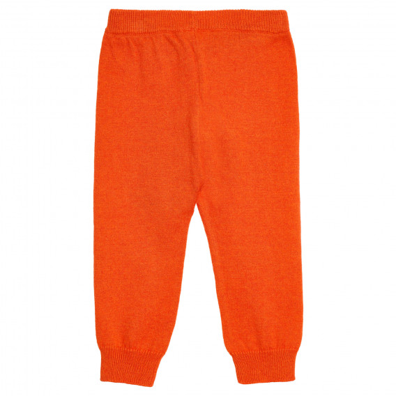 Втален панталон с рипсен ластик, оранжев Chicco 346625 3