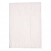 Одеяло с декоративна плетка. розово Chicco 346986 