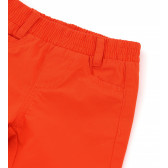 Памучен панталон с ластици на крачолите за бебе, червен Original Marines 347230 2