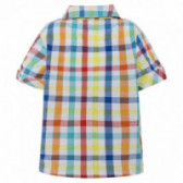 Памучна карирана риза с къс ръкав и апликация за момче Tuc Tuc 34736 2