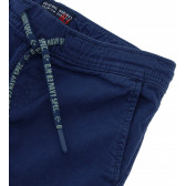 Спортен панталон с връзки и ластици на крачолите, тъмносин Original Marines 347422 4