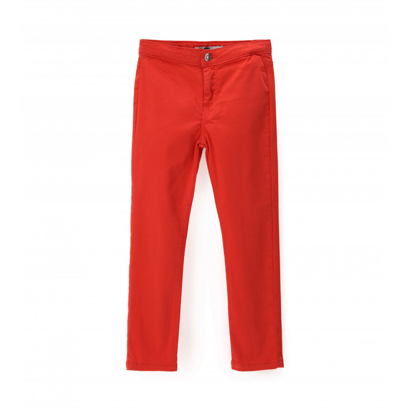 Ежедневен втален панталон, червен  347581