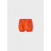 Къс панталон кройка балон за бебе, оранжев Mayoral 347999 