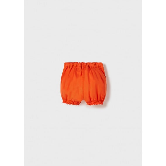 Къс панталон кройка балон за бебе, оранжев Mayoral 348000 2