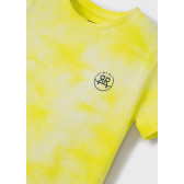 Тениска с обре ефект Ride&Ride, жълта Mayoral 348032 3