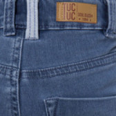 Къс панталон от деним с навити крачоли за момче Tuc Tuc 34814 3