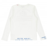 Блуза с дълъг ръкав Harbor shop, бяла Original Marines 348299 4
